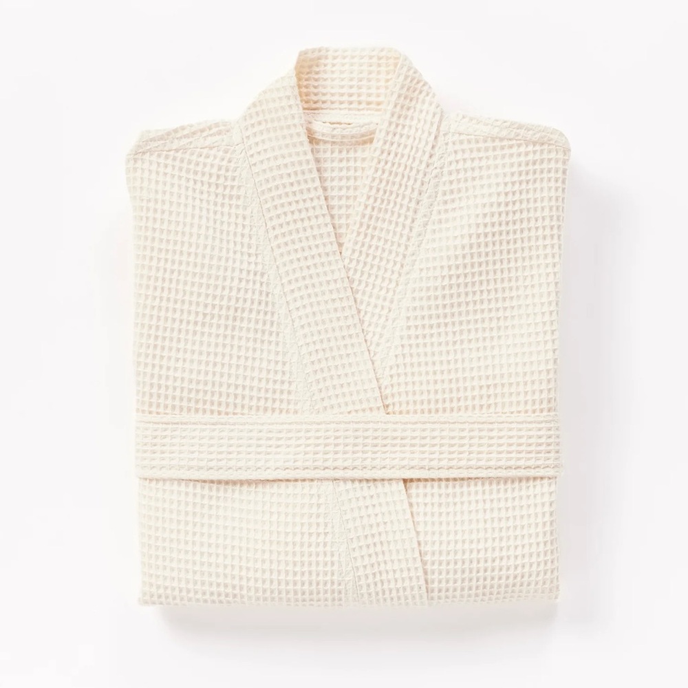 Unisex organic cotton robe 100% organic cotton
